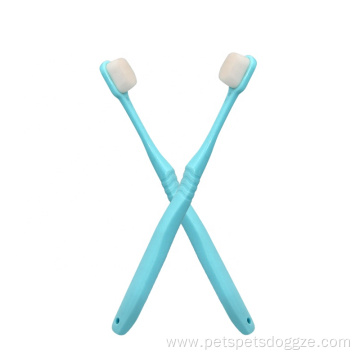 Wholesale New Arrival Soft Brushing Pet Dog Toothbrush